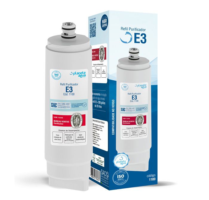 REFIL E3 (COMPATÍVEL IBBL C+3) - PLANETA ÁGUA