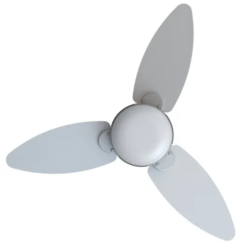 VENTILADOR DE TETO ELLUZ BRANCO/CINZA 3 PÁS INVERTER BIVOLT - VENTISOL